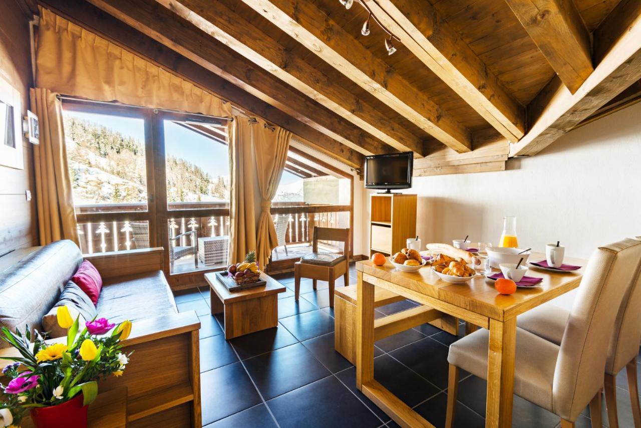 Travelski Home Premium - Residence Les Chalets D'Edelweiss 4 Etoiles ลาปลาญ ภายนอก รูปภาพ